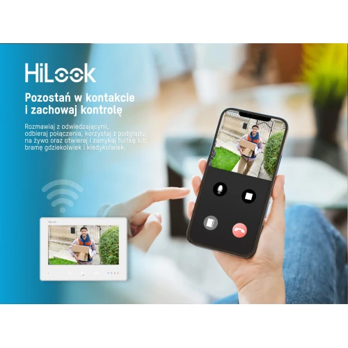 HD Video Intercom HD-VIS-02-K, 2-Wire, IP, WiFi, HiLook by Hikvision App