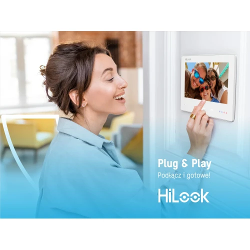 HD Video Intercom HD-VIS-02-K, 2-Wire, IP, WiFi, HiLook by Hikvision App