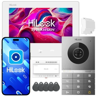 HD Video Intercom HD-VIS-02-K, 2-Wire, IP, WiFi, HiLook by Hikvision App