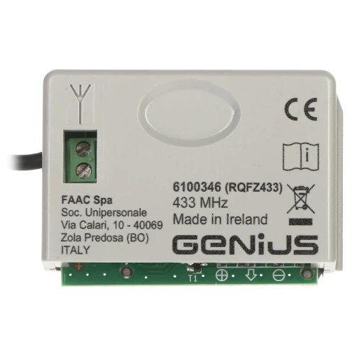 GENIUS-XF433 radio module for gates
