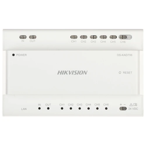 Switch DS-KAD706 for 2-wire HIKVISION video intercoms