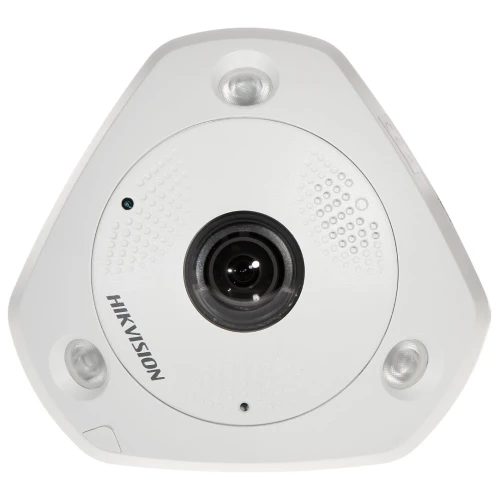 Vandal-proof IP camera DS-2CD63C5G0-IVS Fish Eye Hikvision