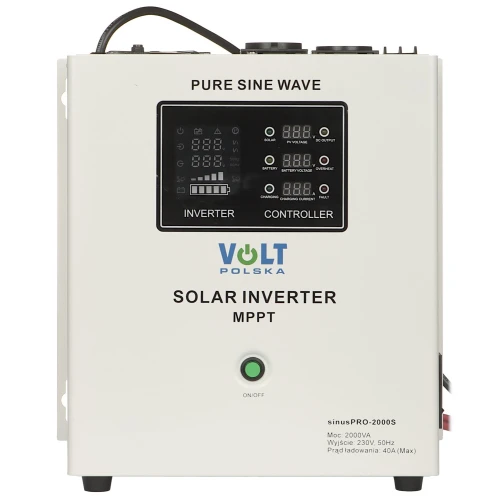 Inverter photovoltaic OFF-GRID SINUSPRO-2000S 2000VA VOLT Poland