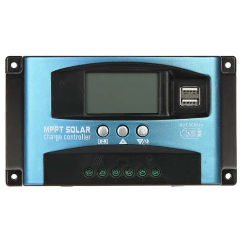 Solar battery charging regulator SCC-100A-MPPT-LCD-M2