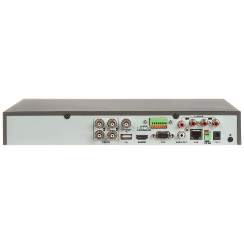 AHD, HD-CVI, HD-TVI, CVBS, TCP/IP IDS-7204HQHI-M1/S(C)/4A+4/1ALM 4-channel ACUSENSE Hikvision recorder