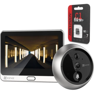 Electronic door viewer EZVIZ CS-DP2C with infrared camera and PIR sensor
