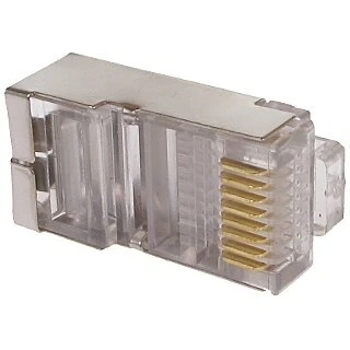 Shielded modular plug RJ45/SCREEN*P100