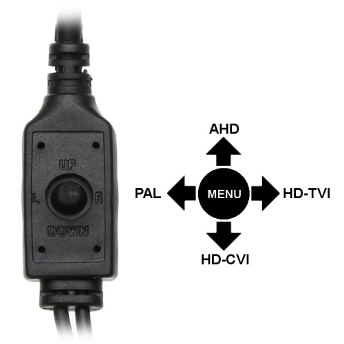 Hidden camera AHD, HD-CVI, HD-TVI, CVBS APTI-H50YK-37 2Mpx / 5Mpx 3.7 mm APTI