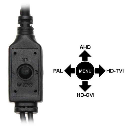 AHD Camera, HD-CVI, HD-TVI, PAL APTI-H52V2-36W 5 Mpx 3.6 mm