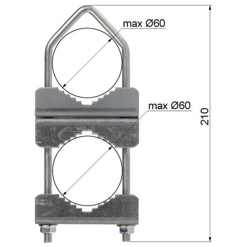 OZP-60 spacer clamp