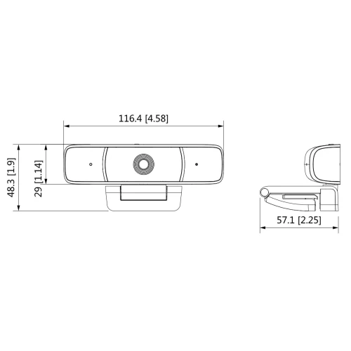 USB Webcam HAC-UZ3-Z-A-0360B-ENG Full HD DAHUA