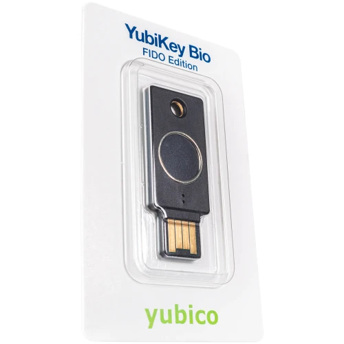 Yubico YubiKey Bio - Biometric hardware key U2F FIDO/FIDO2