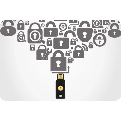 Yubico SecurityKey NFC - U2F FIDO/FIDO2 Hardware Key