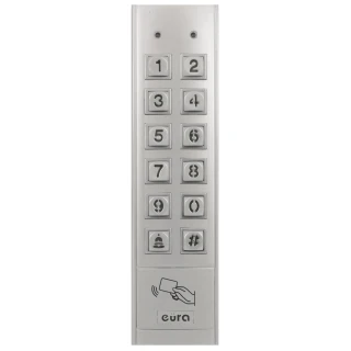 EURA AC-14A1 Cipher Lock - 1 output, proximity card, surface-mounted, doorbell button