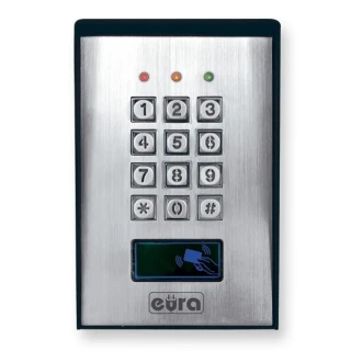 EURA AC-15A1 Cipher Lock - 3 outputs, proximity card, surface-mounted, Wiegand