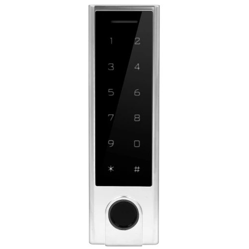 EURA AC-91H4 digital lock - surface-mounted, keypad, Mifare 13.56 MHz reader, biometric reader, IP66, TTLock/ TTHotel App