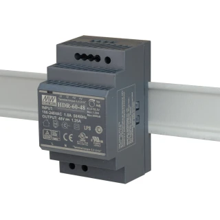 DIN Rail Power Supply 48V HDR-60-48 MEAN WELL