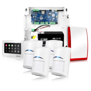 Ropam NEOLTE-IP-SET Alarm Kit, 1x Siren, 4x Motion Detector, 1x Keypad, Accessories