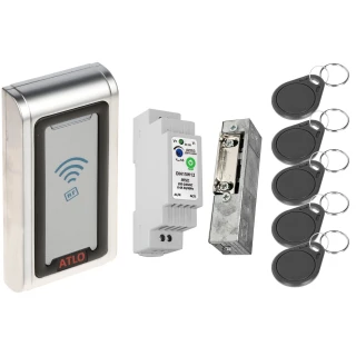 Atlo access control set with ATLO-RM-822 keychains