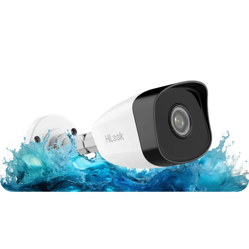 4x IPCAM-B2 Full HD, PoE, IR 30m, H.265+, IP67 Hilook Hikvision Surveillance Kit