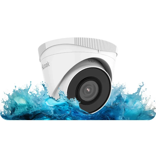 Surveillance Kit 4x IPCAM-T5 5MPx IR 30m HiLook by Hikvision