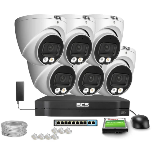 IP Dome Camera 4Mpx BCS-L-EIP14FCR3L3-Ai1, SkyLight, IR 30m, WDR 120dB