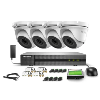 4x TVICAM-T2M Monitoring Kit, IR20m, FullHD, DWDR
