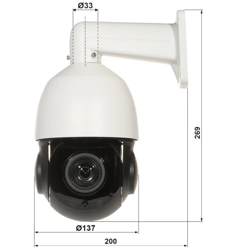 IP External PTZ Camera OMEGA-23P18-8 - 1080p 5.35;... 96.6mm