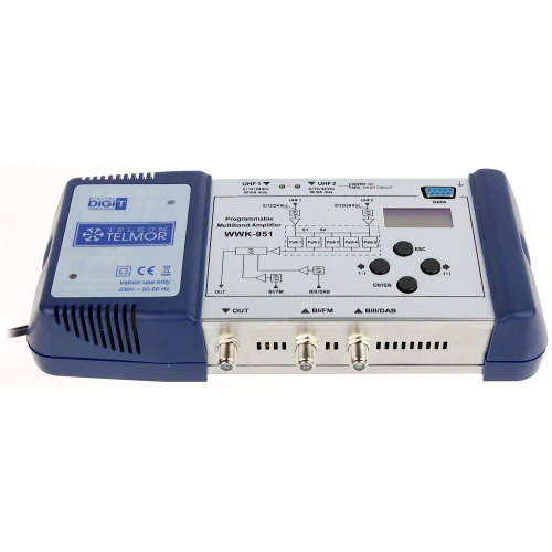 Programmable multi-range amplifier WWK-951 TELMOR