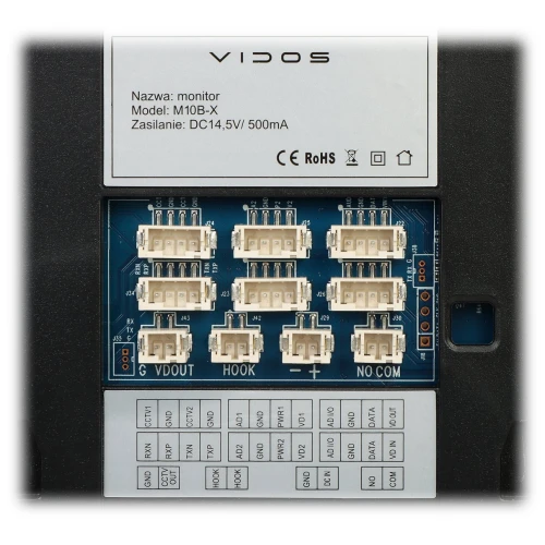 Internal panel M10B-X VIDOS